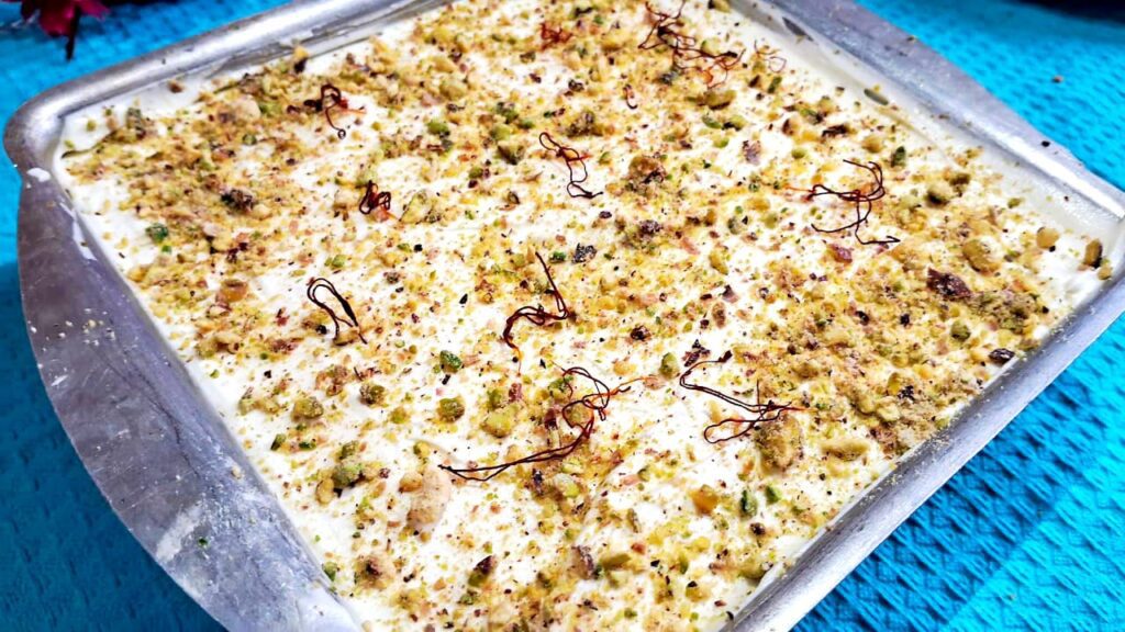 Eggless Rasmalai Tiramisu Recipe
