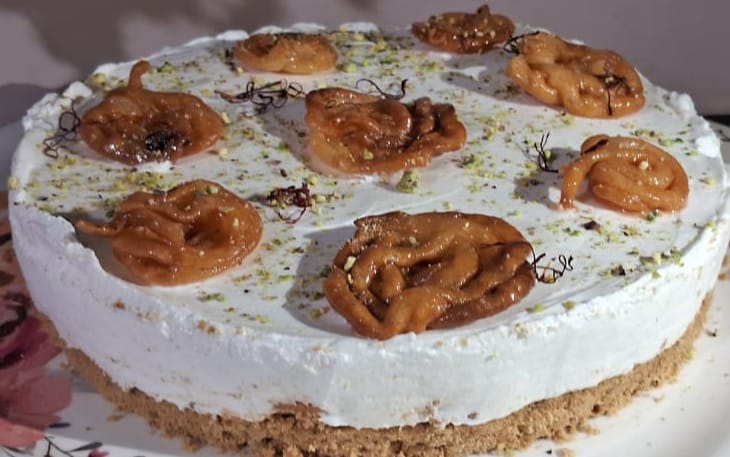 Jalebi Cheesecake