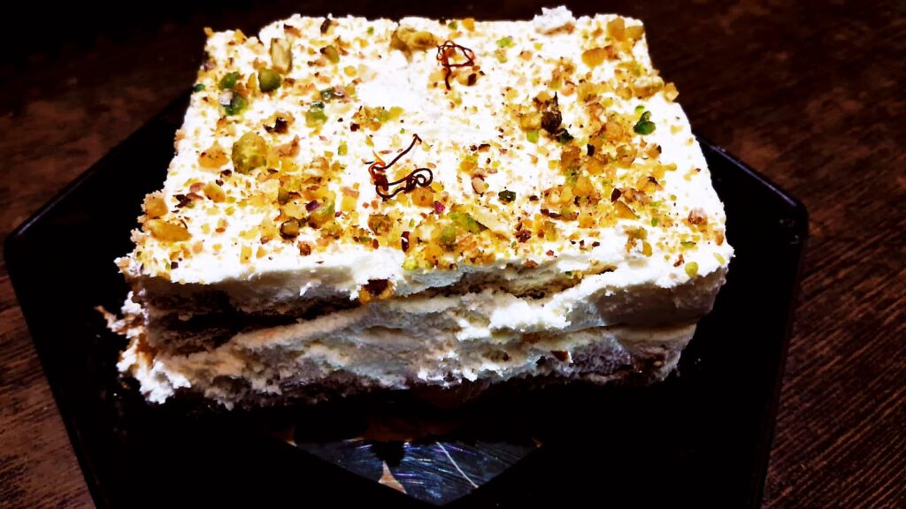 Eggless Rasmalai Tiramisu Recipe