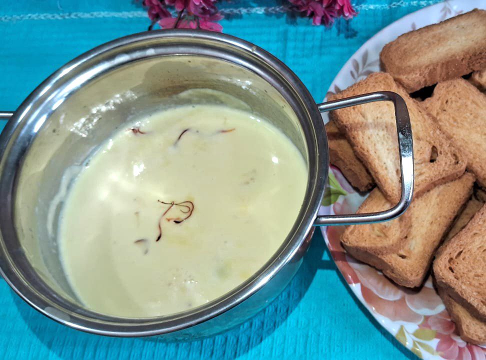 Eggless Rasmalai Tiramisu Recipe