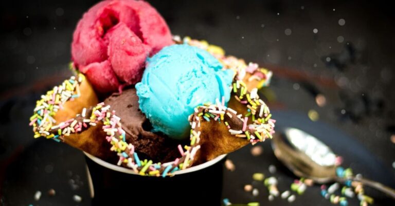 Frozen Desserts With Sweetened Condensed Milk