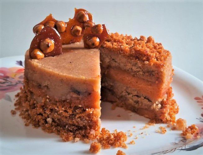 Moong Dal Halwa Cake Recipe