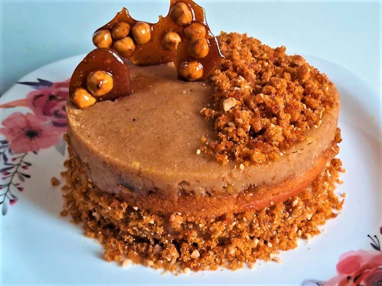 Moong Dal Halwa Cake Recipe