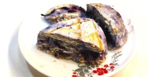 Blueberry Cheesecake Ice Cream Cake