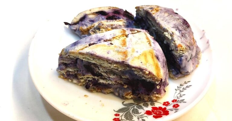 Blueberry Cheesecake Ice Cream Cake